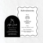 Double Bar sign in black and white