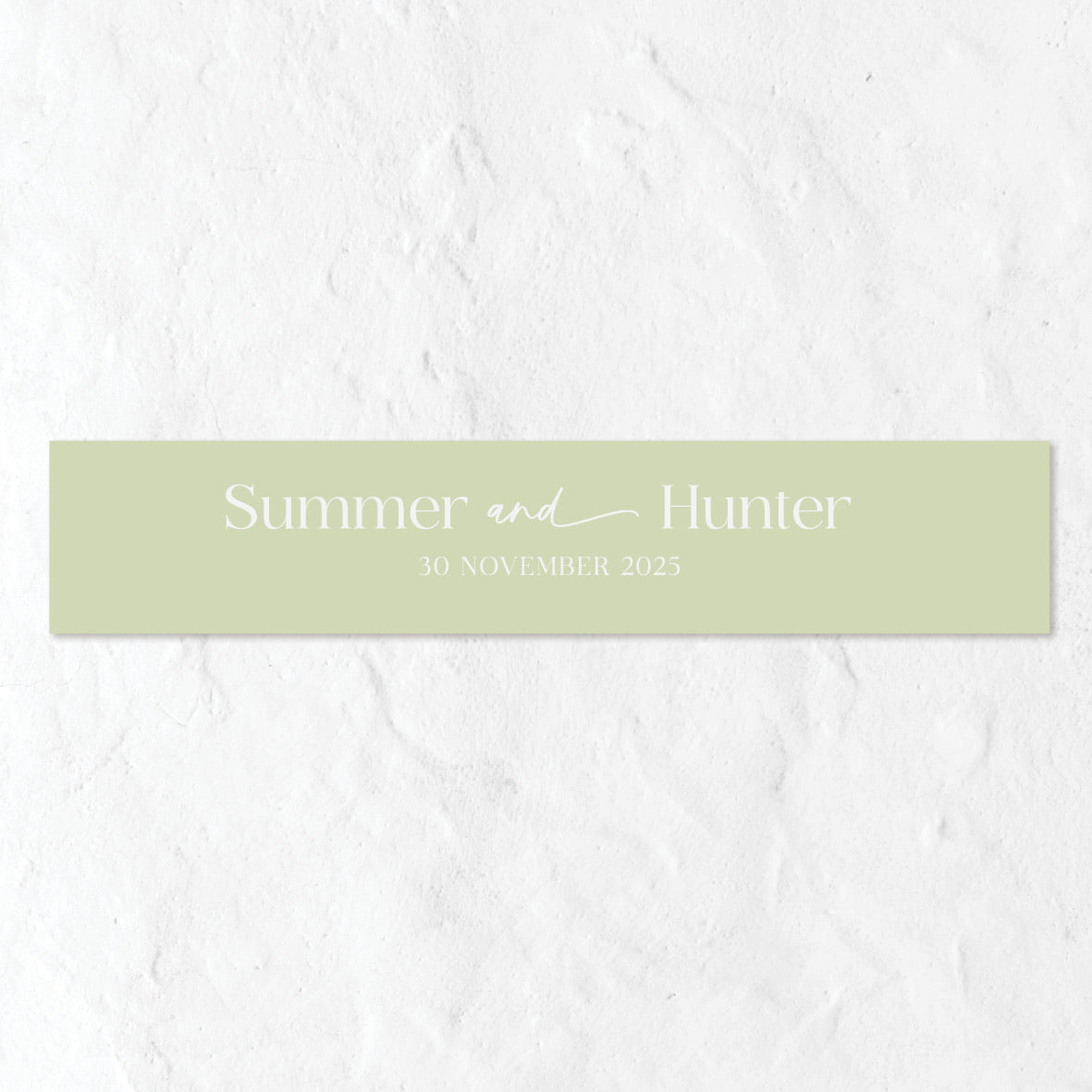 Head Table sign on a light green background